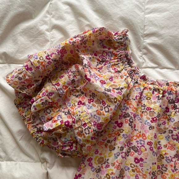 Apiece Apart Floral Puff Sleeve Maxi Dress - Picture 5 of 15